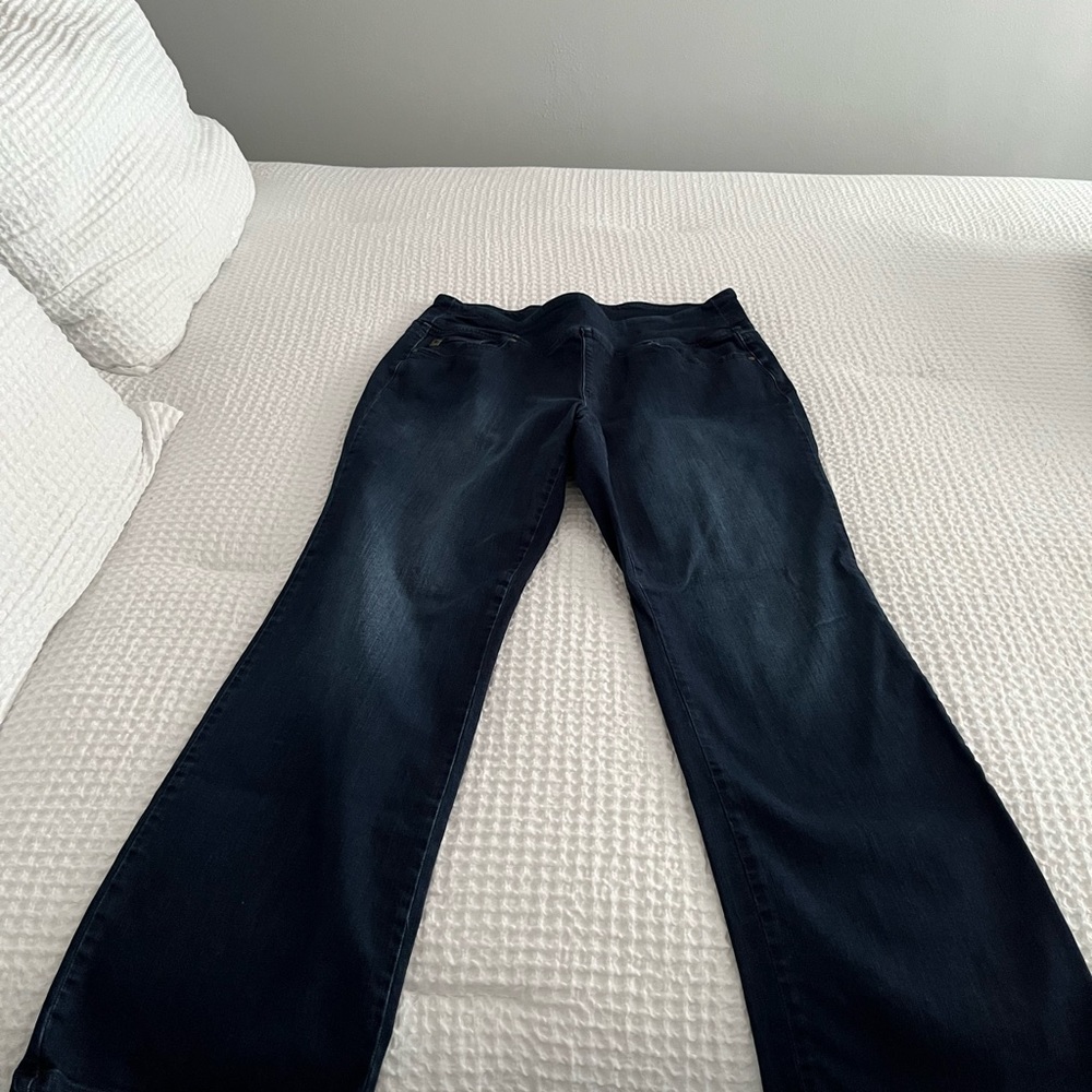 Belle Kim Gravel tripleluxe baby boot cut Jean A612812 size16